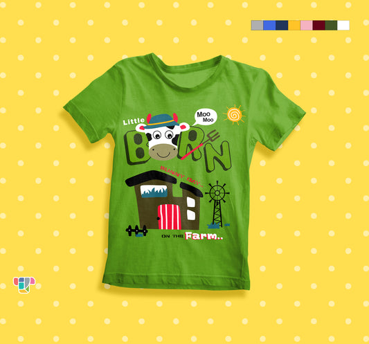 Born Fancy Kids Cotton T-shirt