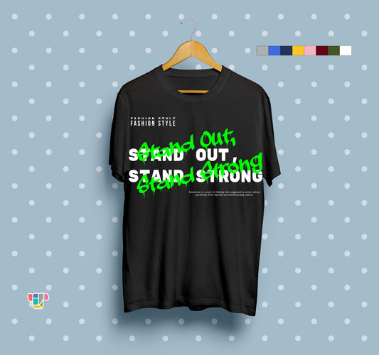 Stand Out Stand Strong - Unisex Cotton T-shirt