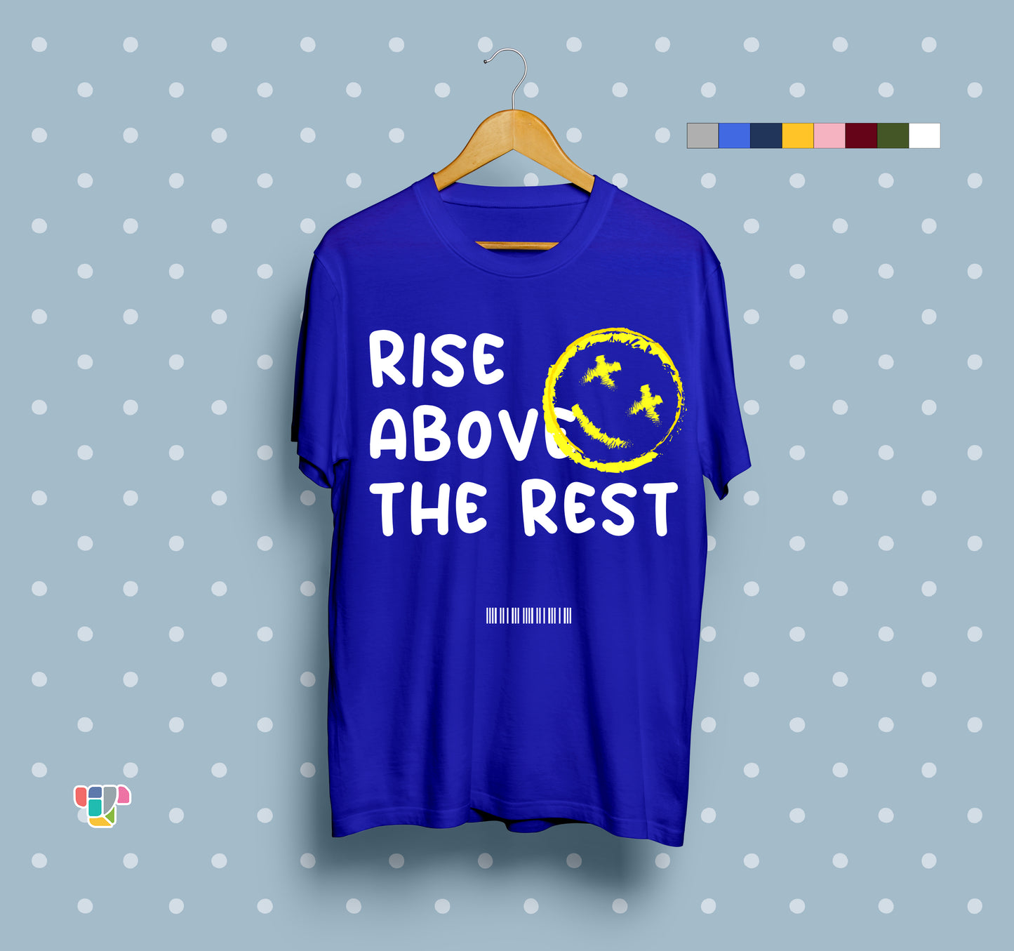 Rise above the Rest - Unisex Cotton T-shirt